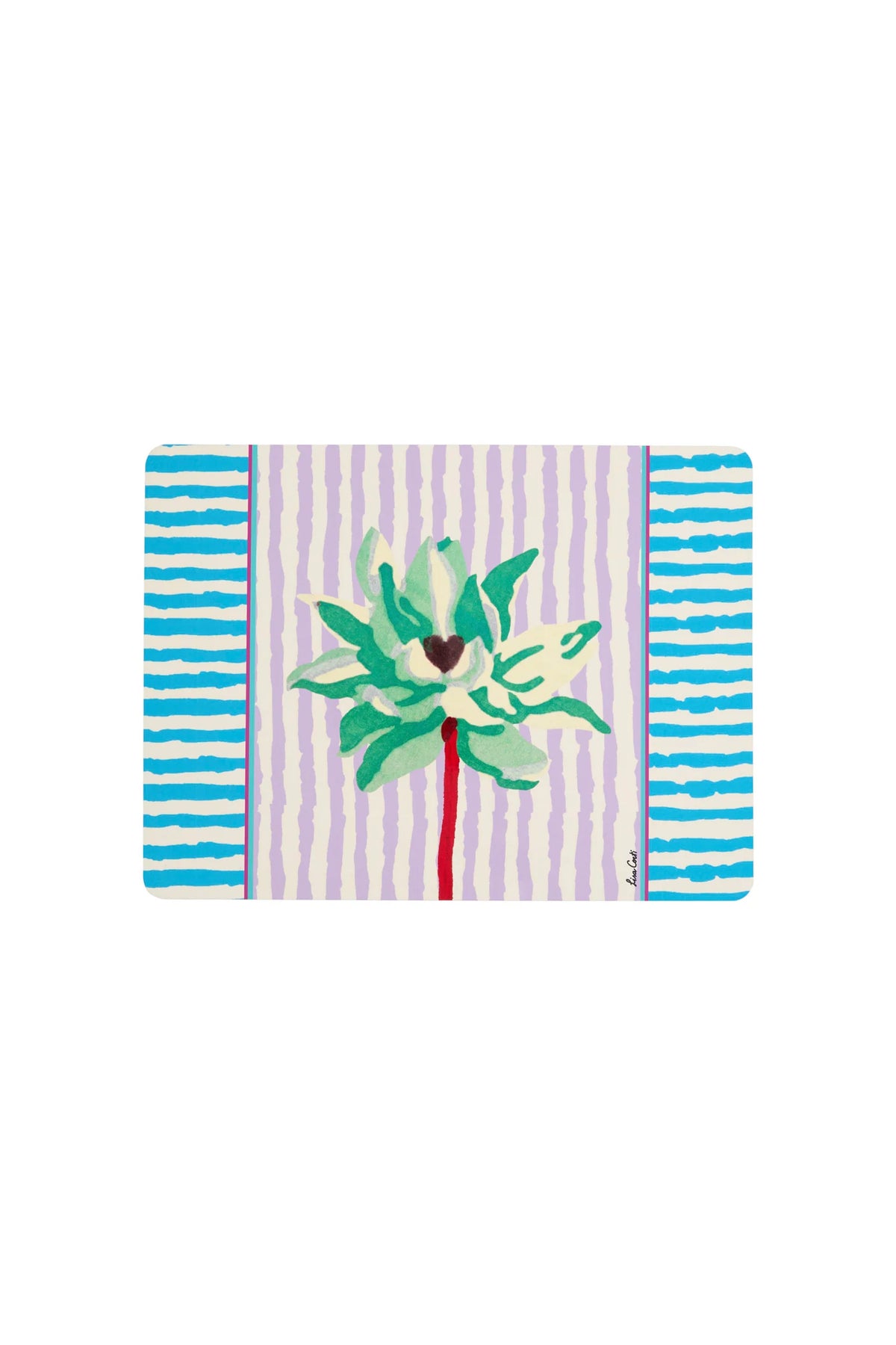 Masonite Rectangular Placemat Nimphea Stripes