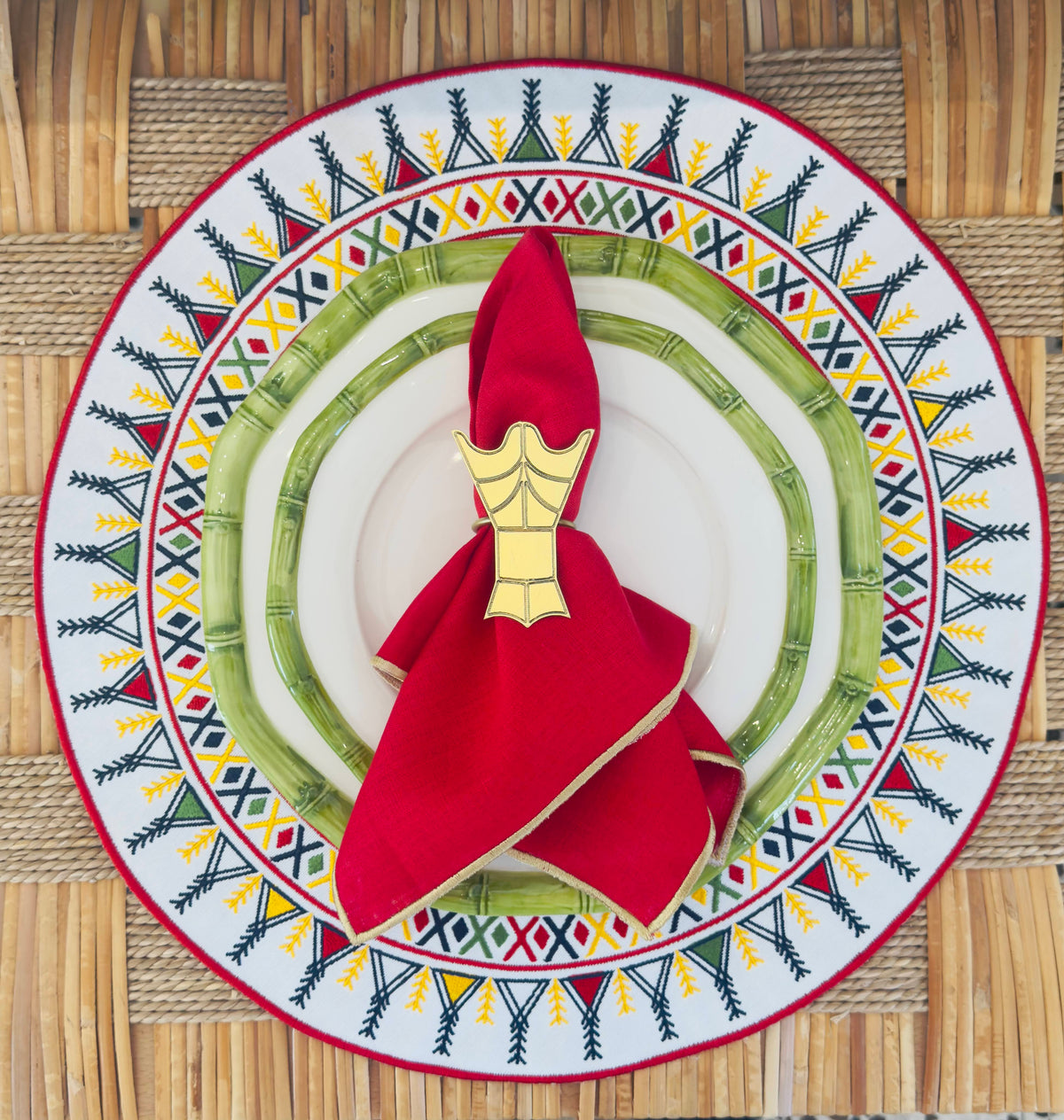 Al Qatt Al Isiri Round Placemat