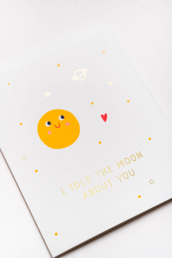 I told the Moon Card