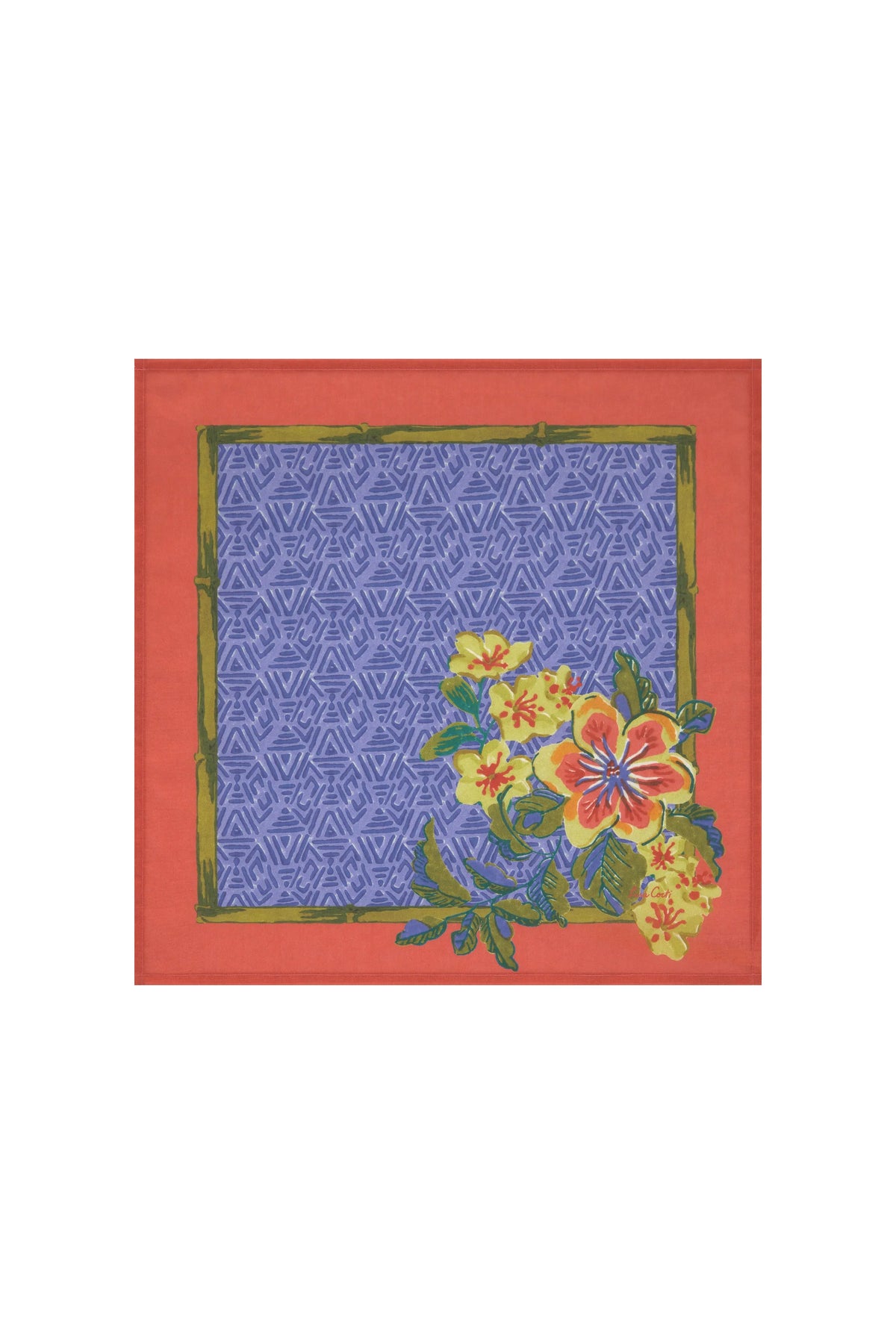 Napkin Cotton Oriental Garden