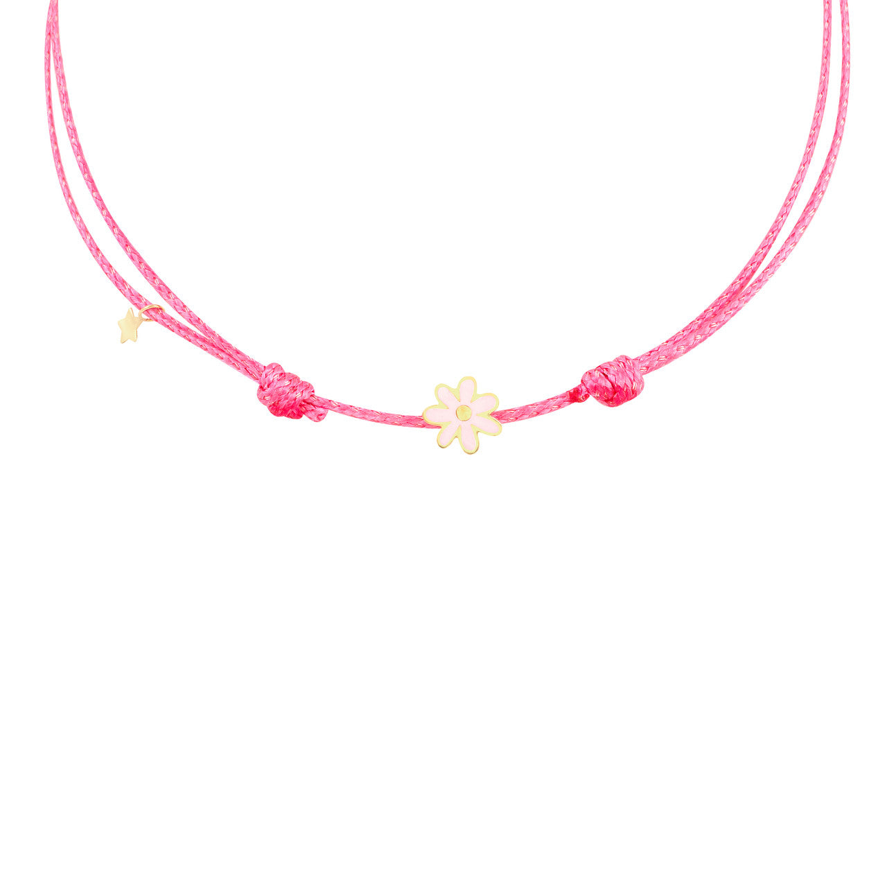 Abracadabra Little Peace & Love Flower Necklace