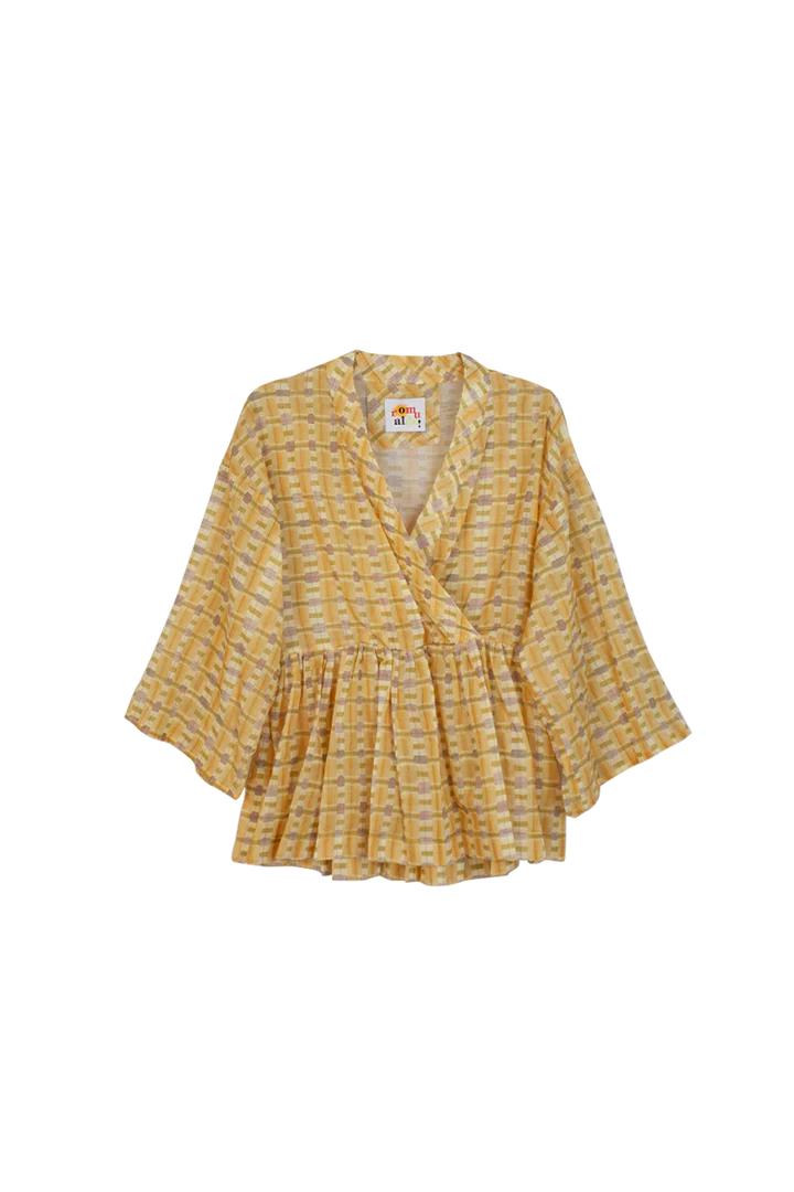 Romualda Top Oaju Ritu Yellow