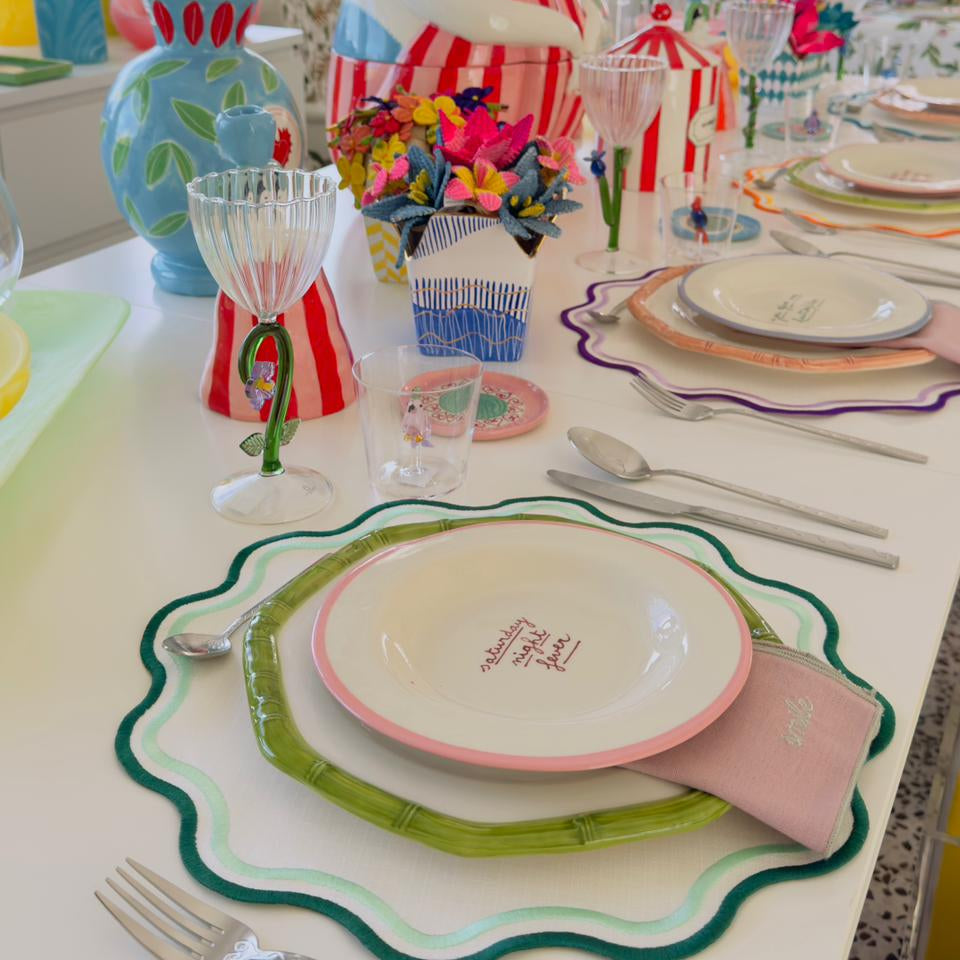 Floria Waterproof Round Placemat