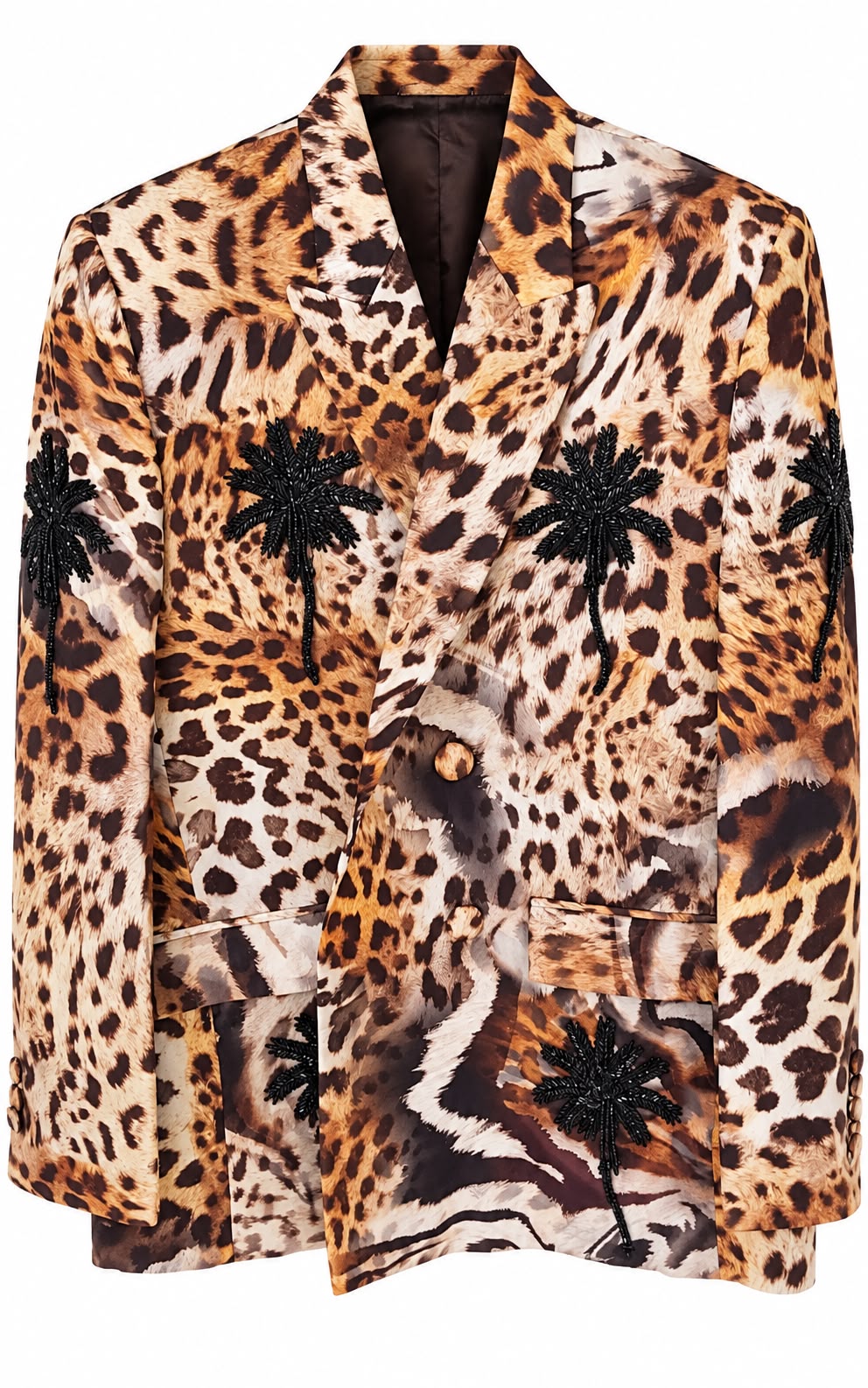 Leopard Animal Print Blazer