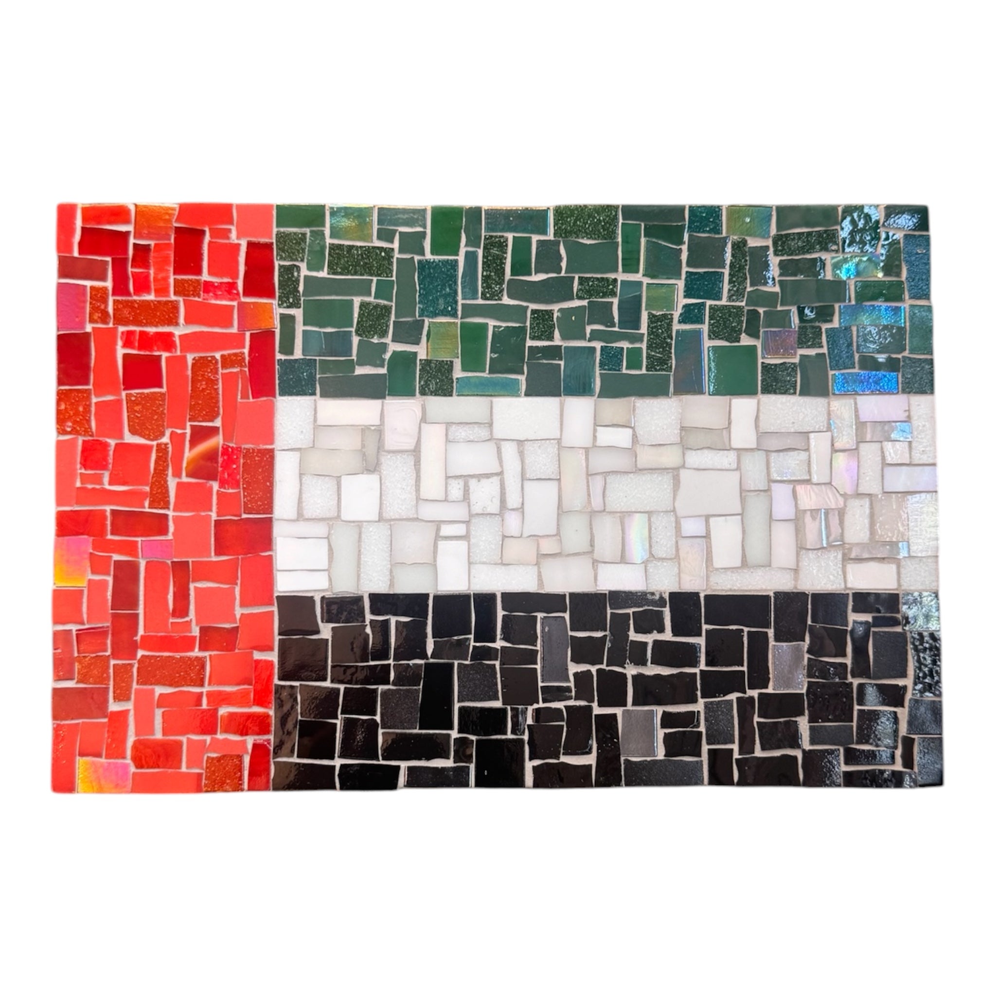Mosaic Flag Hanging Artwork