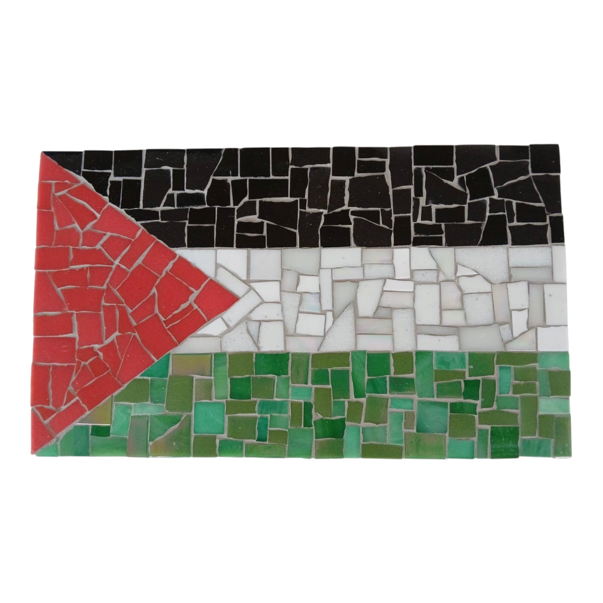 Mosaic Flag Hanging Artwork