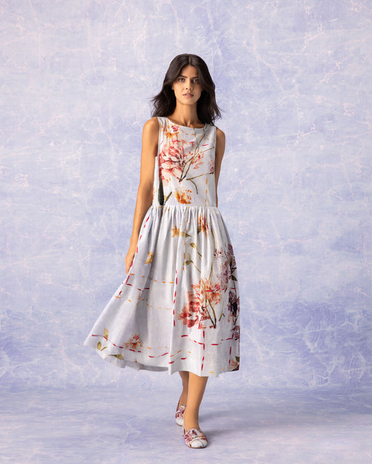 Bokja Morning Hymn Embroidered Dress