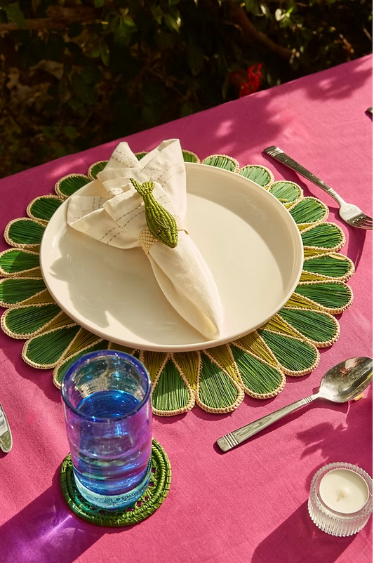 Drops Placemat - Green