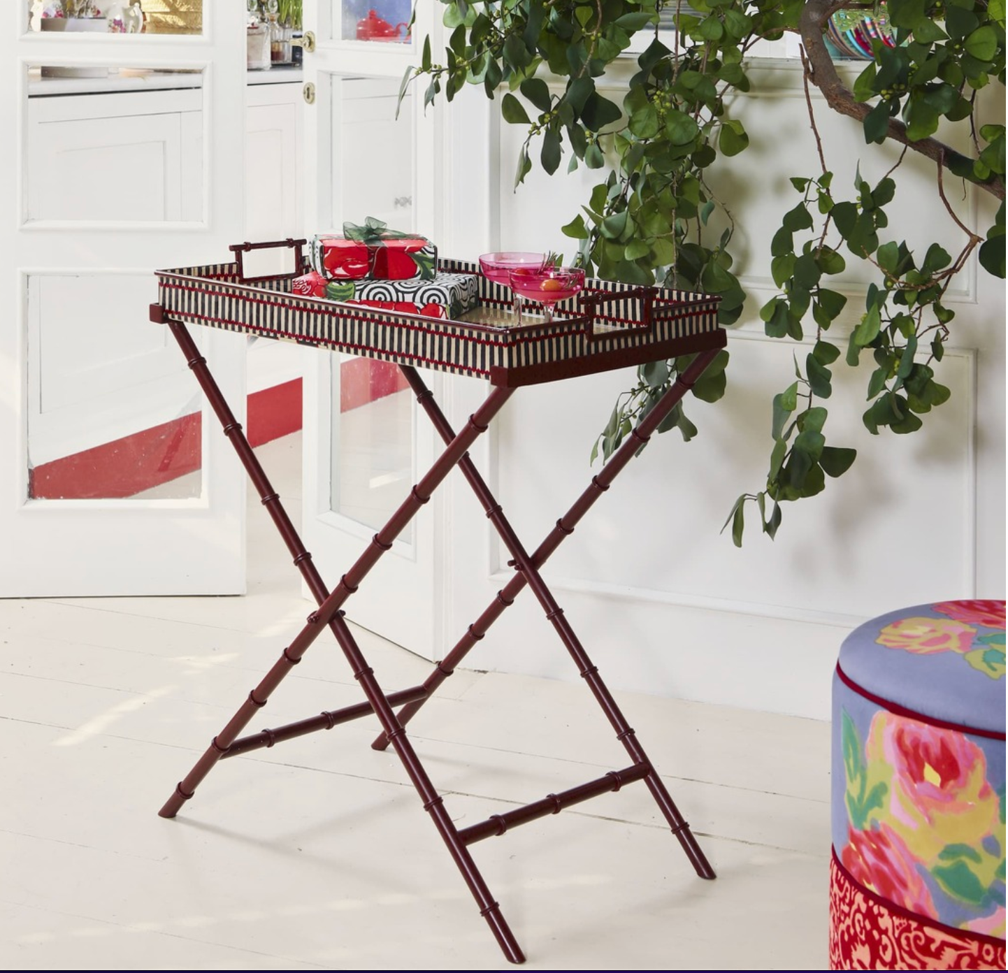 Table Tray Dandelion Cream Tray