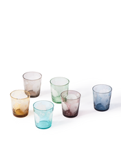 Load image into Gallery viewer, Pols Potten Multicolored Peony Glasses - Set of six
