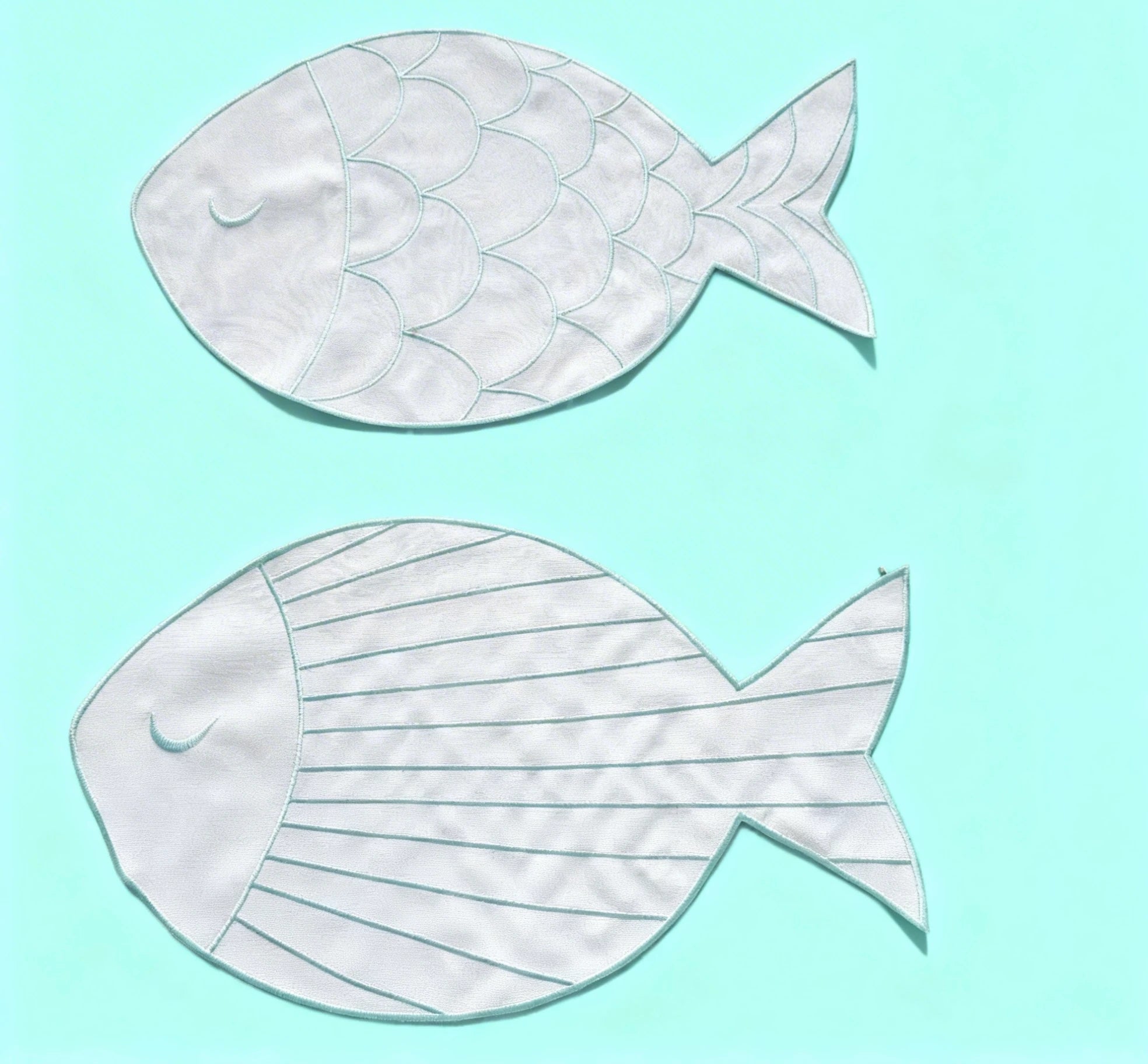 Fish Shaped Placemats - Set of 4