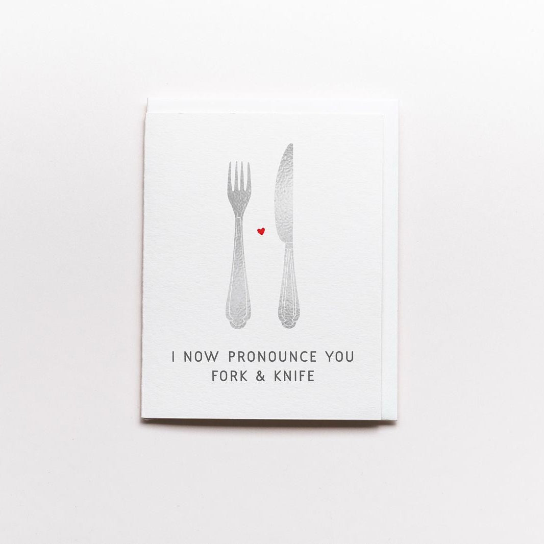 I Now Pronounce You Card