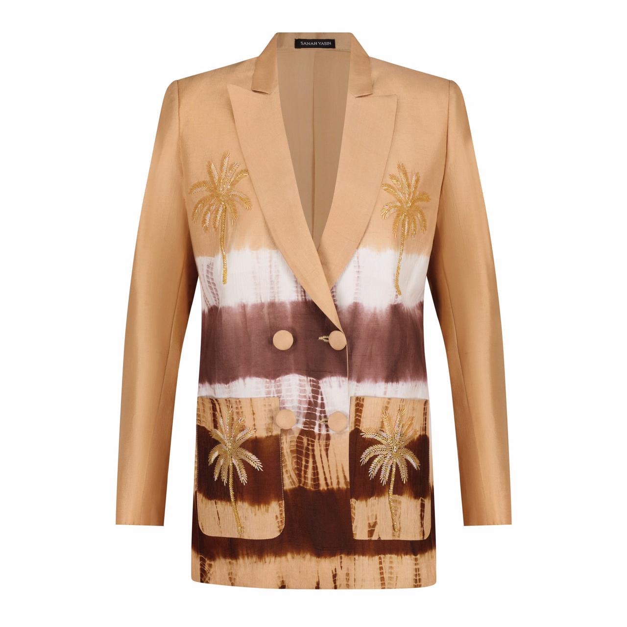 Sand Tie Die Blazer
