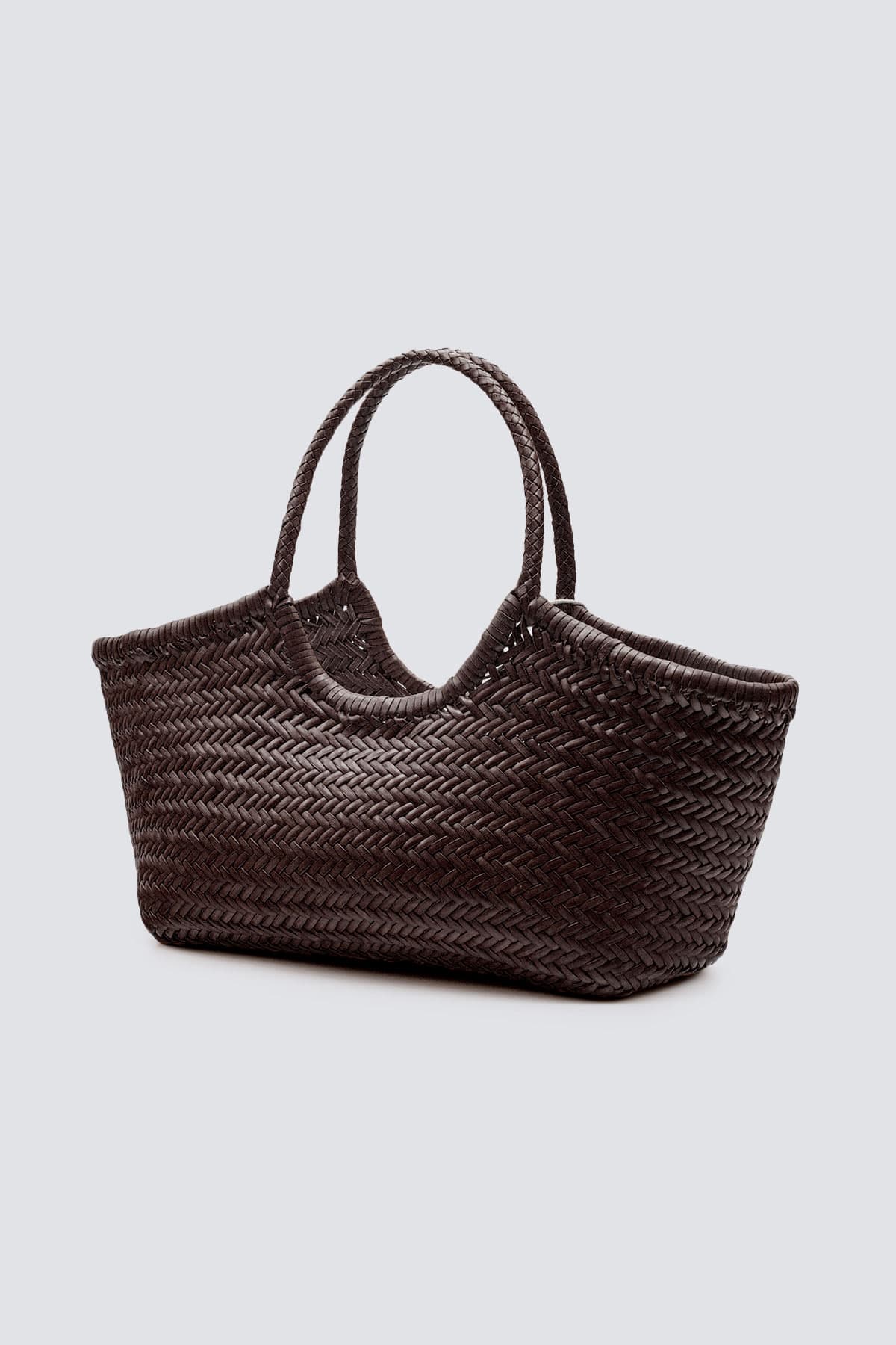 Nantucket Basket Big - Dark Brown