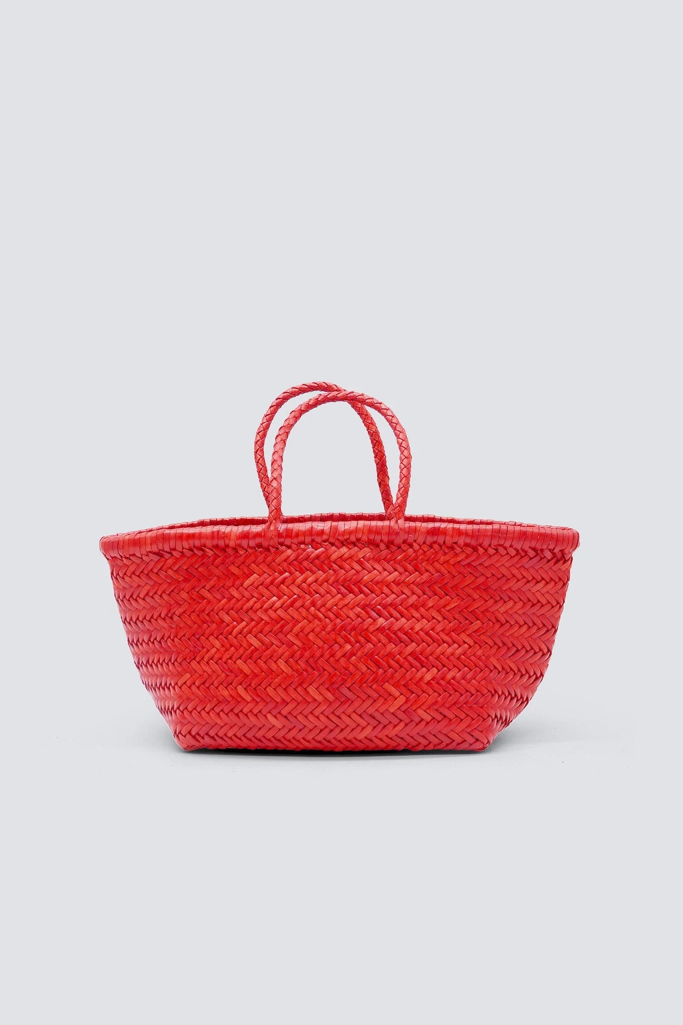 Bamboo Triple Small Bag - Poppy Red