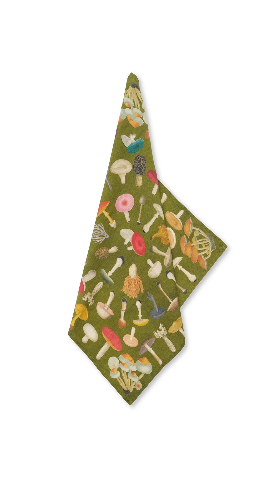 S&B x John Derian Green Fungi Linen Napkin