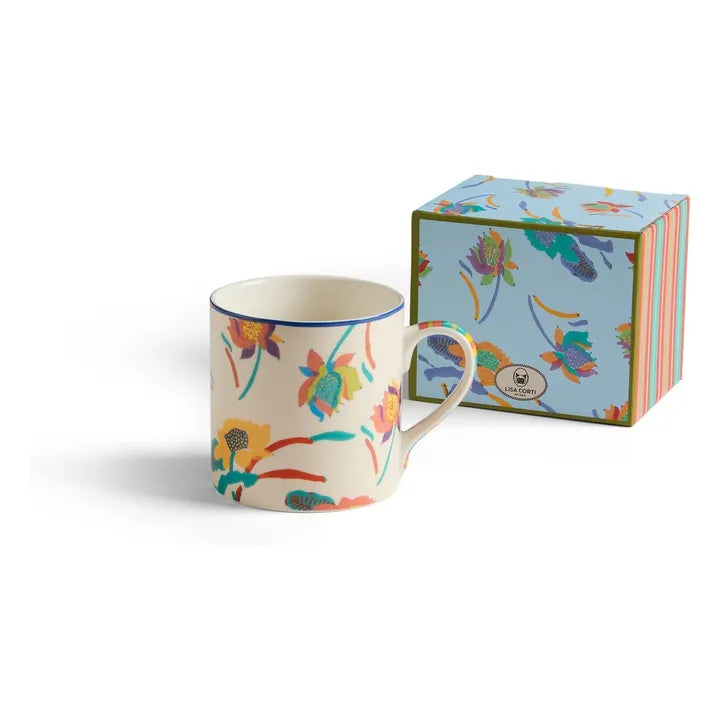 Japanese Porcelain Mug - Cream