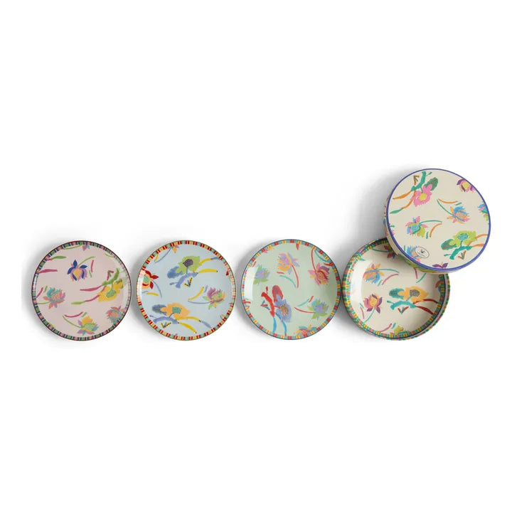 Japanese Porcelain Dessert Plates Set of 4