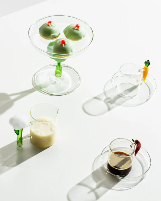 Ichendorf Glass Coffee Cup Vegetables