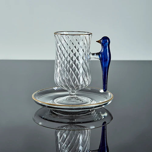 Sugibi Pigeon Teaglass - Royal Blue