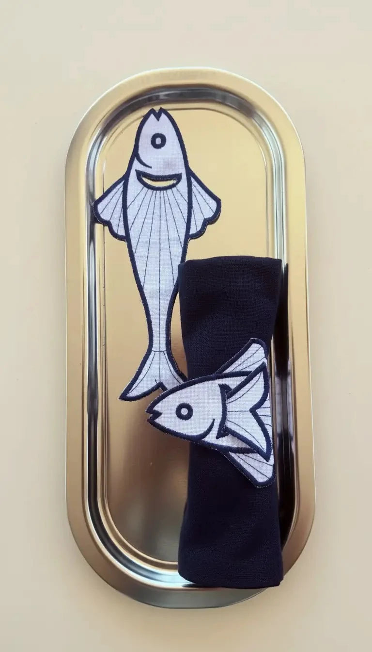 Fish Napkin Rings - Set of 6