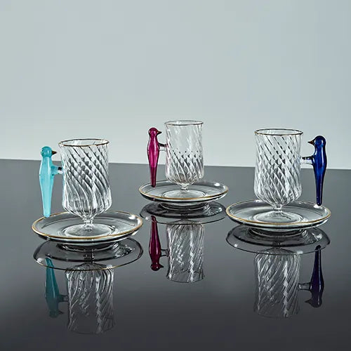 Sugibi Pigeon Teaglass - Turquoise