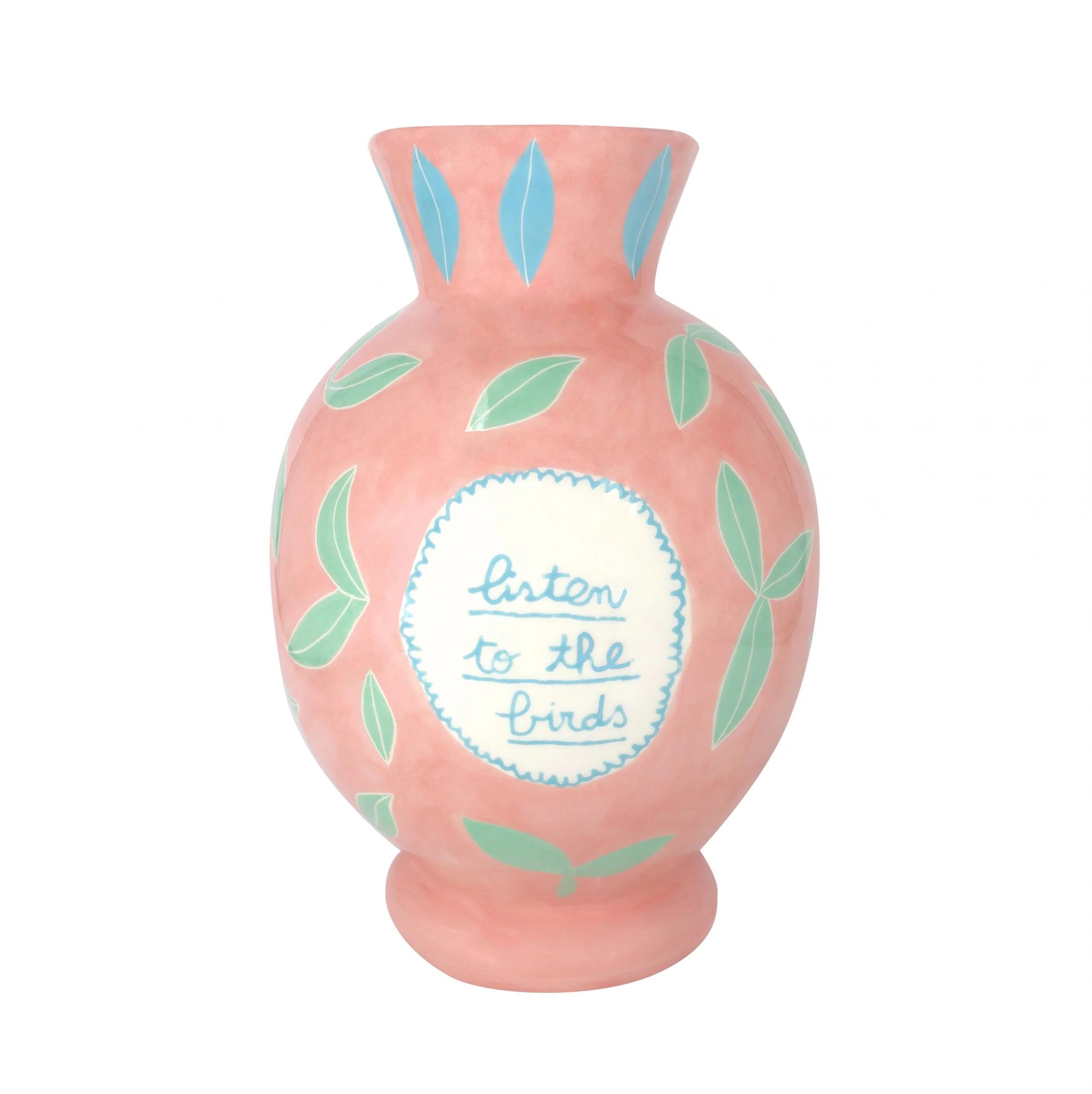 Listen to the Birds Vase