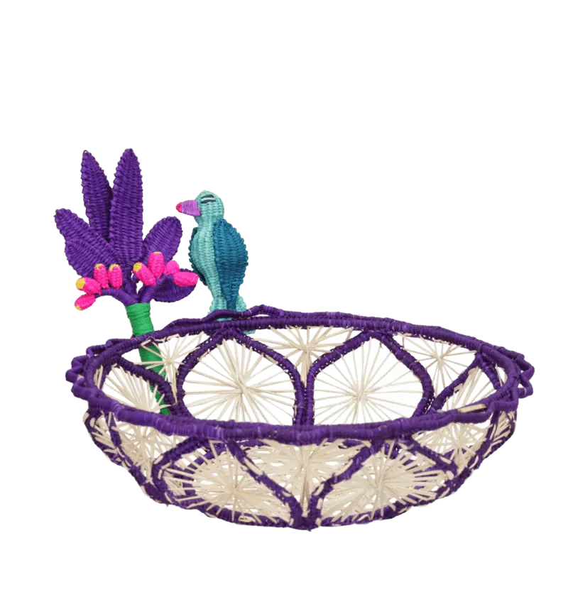 Tropical Garden Bread Basket