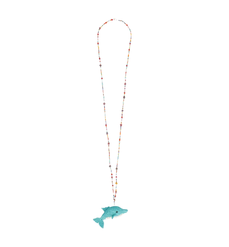 Blue Dolphin Necklace