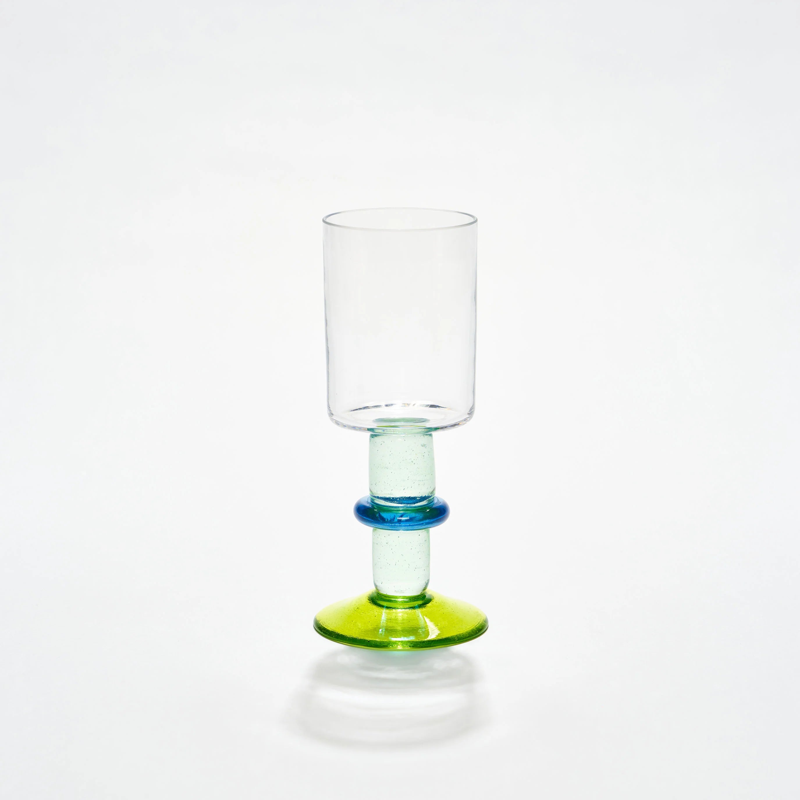 Miami Wine Glass with Discs