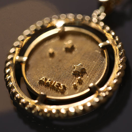 Elsa O Horoscope Necklace - Aries