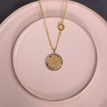 Load image into Gallery viewer, Elsa O Horoscope Necklace - Aquarius
