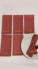 Load image into Gallery viewer, A Table Wishes Napkin - Pink
