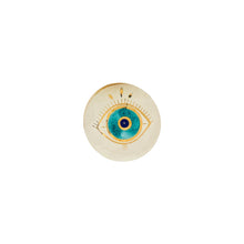 Load image into Gallery viewer, Evil Eye Round Coaster - Shaped Eye
