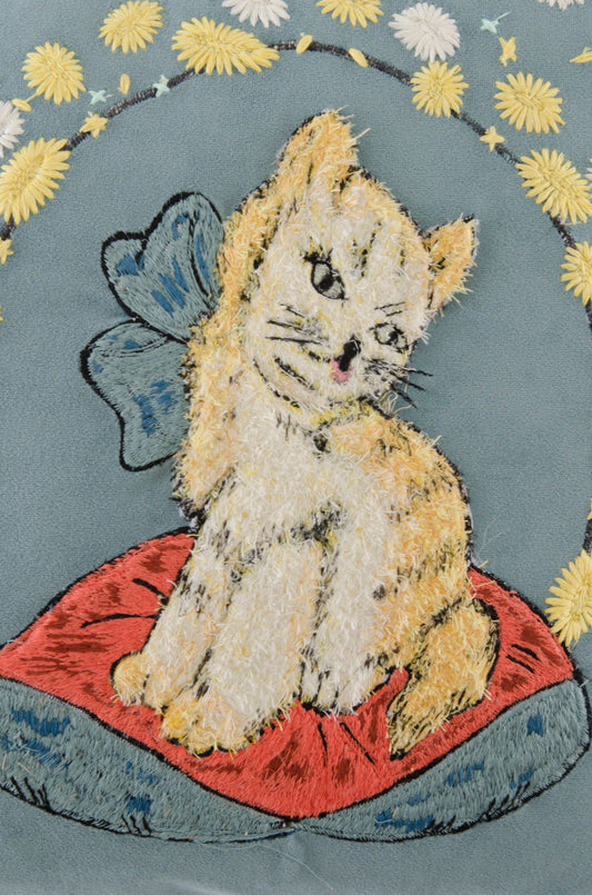 Bokja Whiskers on Kittens Cushion