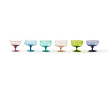 Load image into Gallery viewer, Bitossi Home Glass Bowls Assorted Shapes Set of 6
