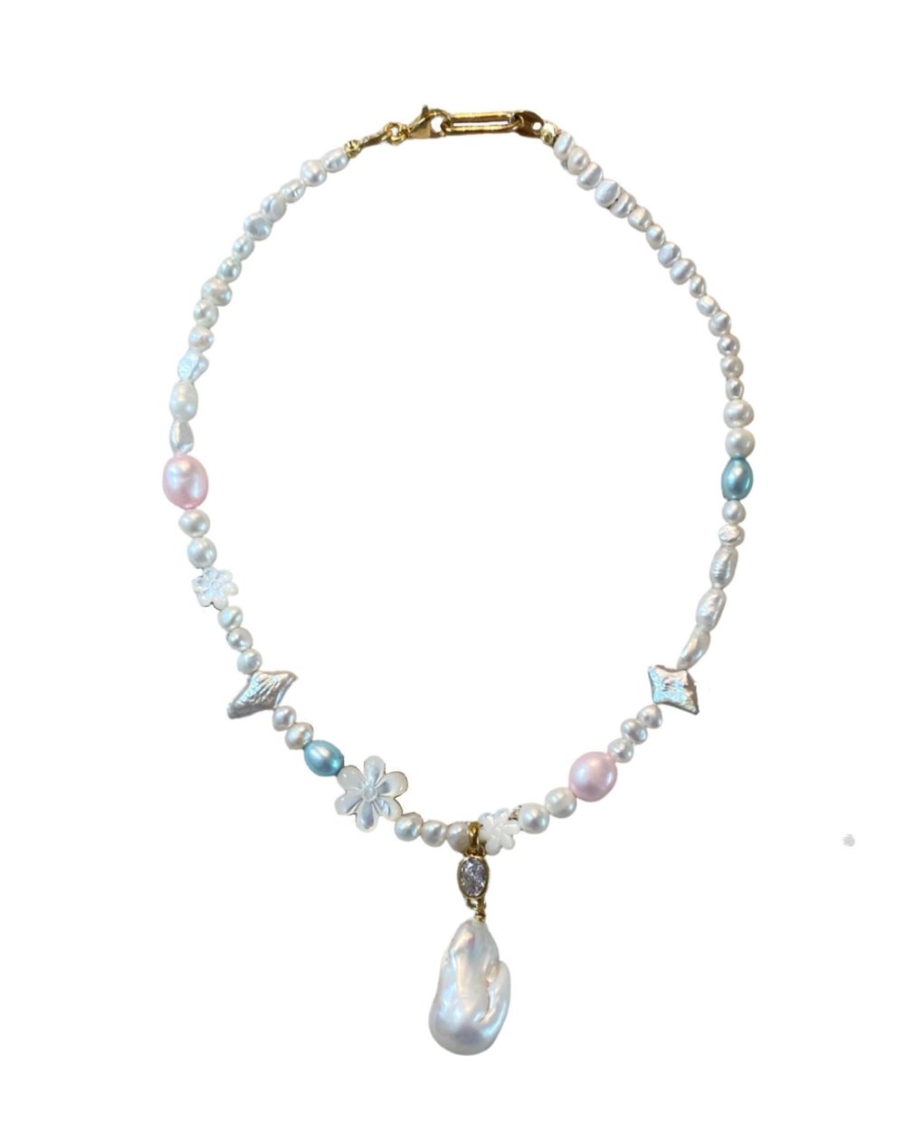 Amalfi Night Pearl Necklace