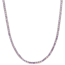 Load image into Gallery viewer, Crystal Haze Serena Necklace - Lavender
