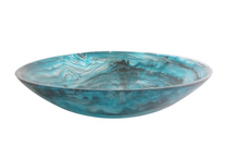 Load image into Gallery viewer, Nashi Home Resin Everyday Bowl Large - Navy Swirl
