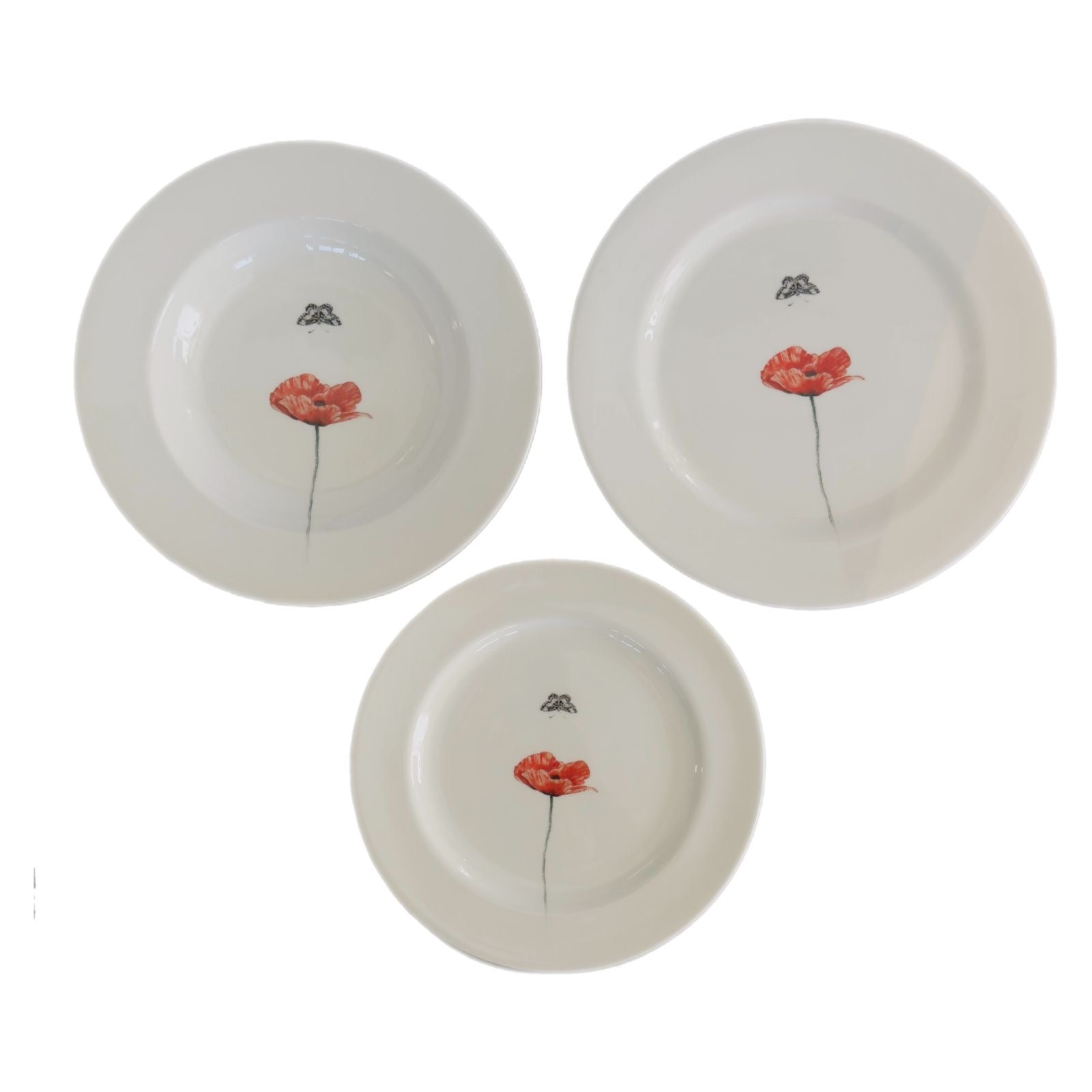 Bloom Plates - Set of 3