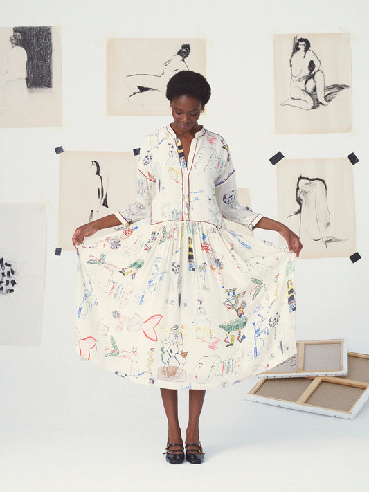 The Nour Dress - Surrealism