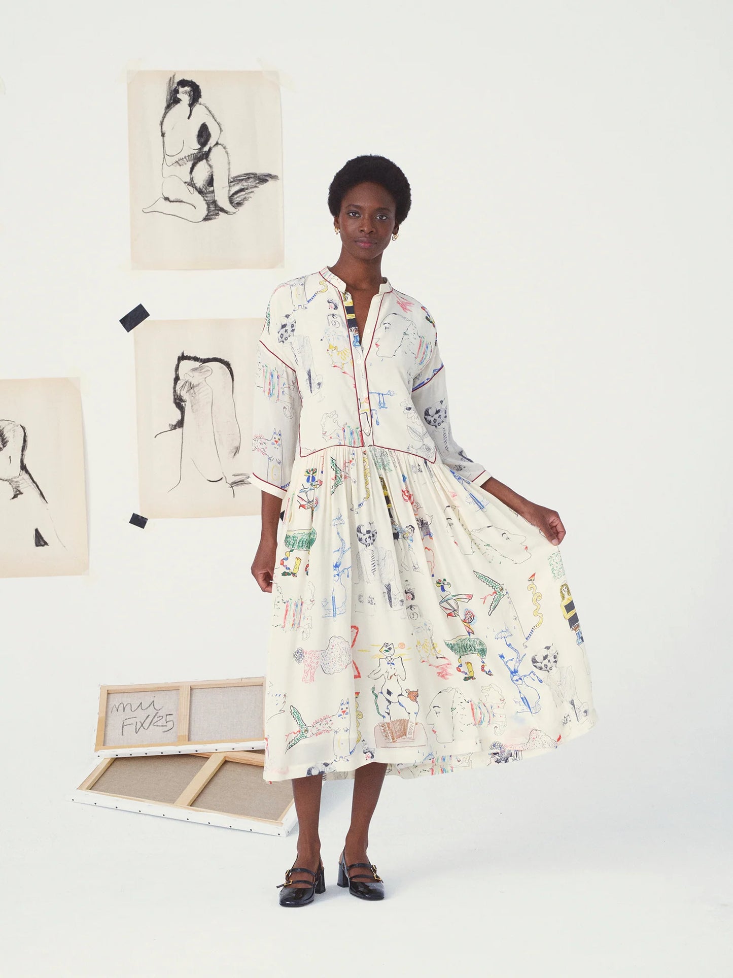 The Nour Dress - Surrealism