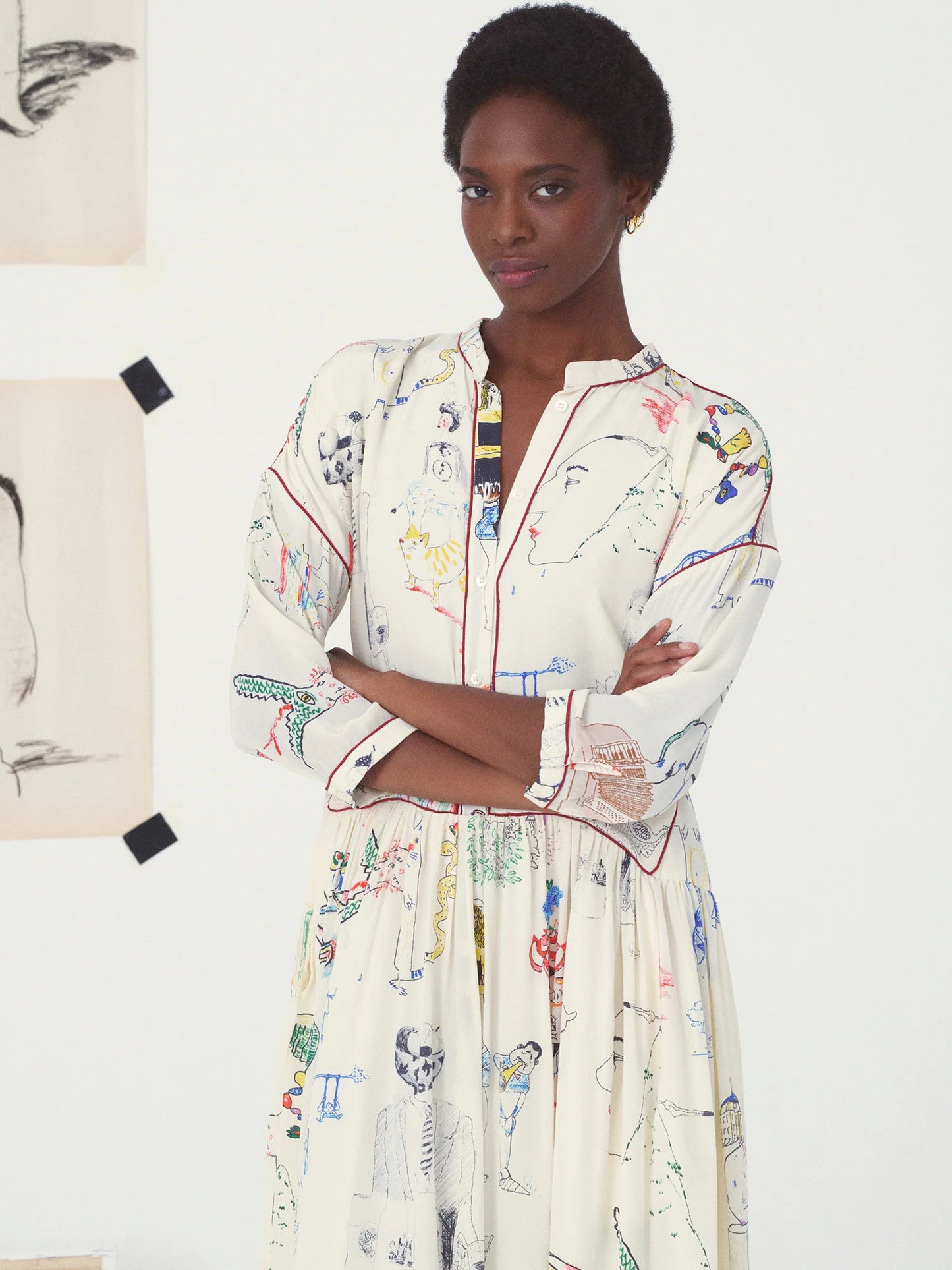 The Nour Dress - Surrealism