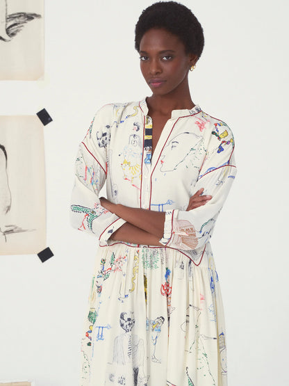 The Nour Dress - Surrealism