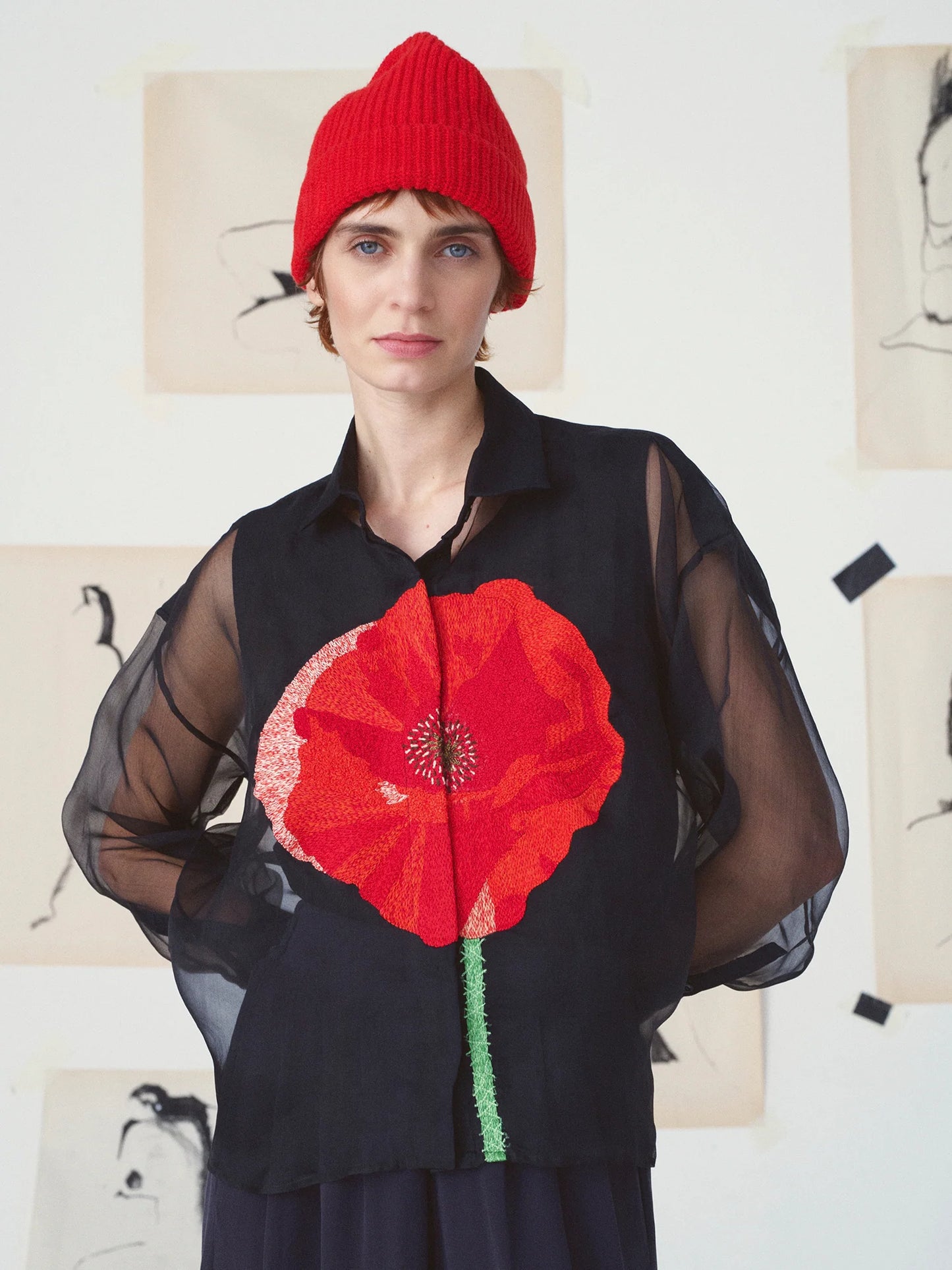 Mii The Greta Shirt - Abstraction