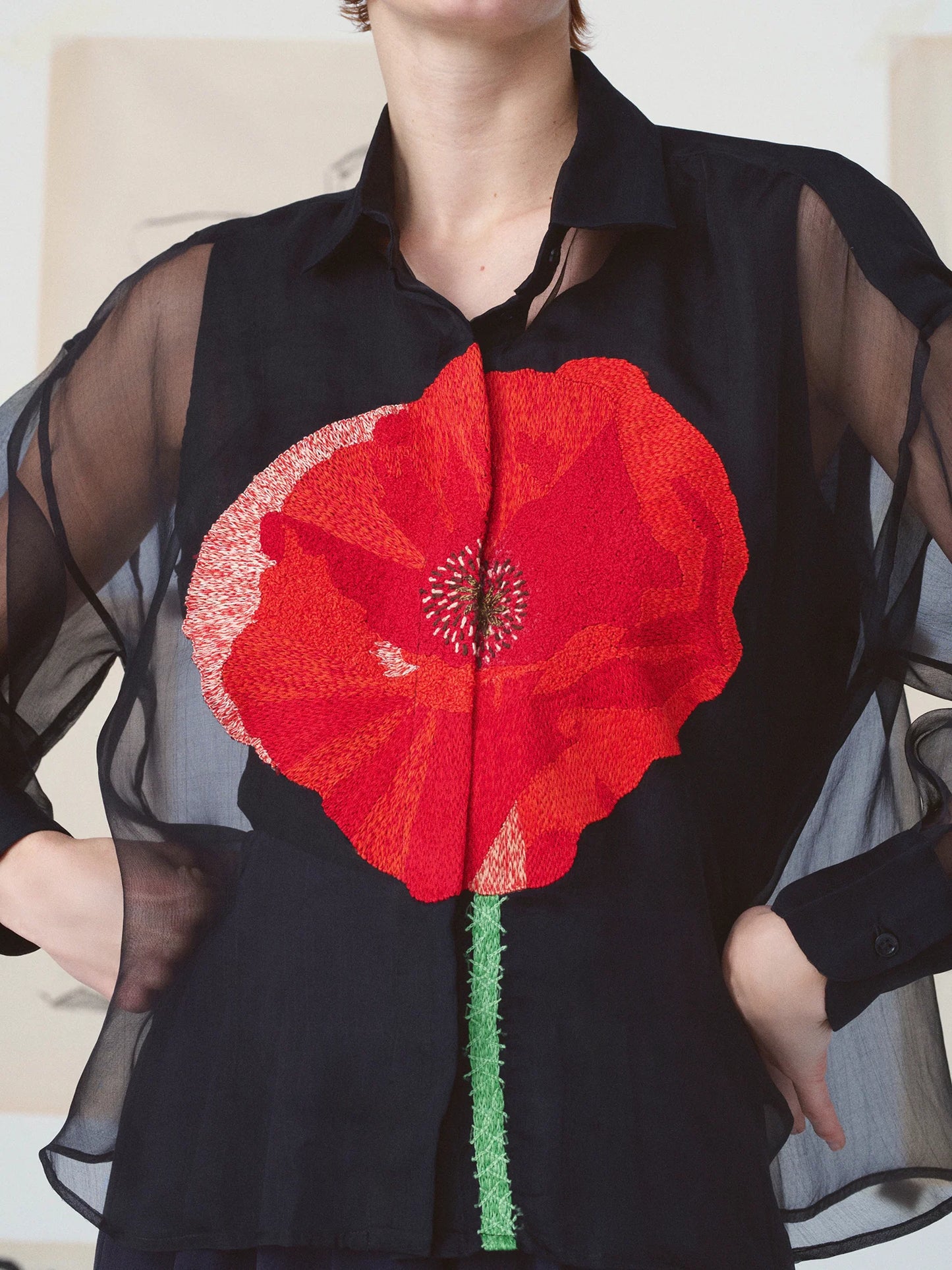 Mii The Greta Shirt - Abstraction