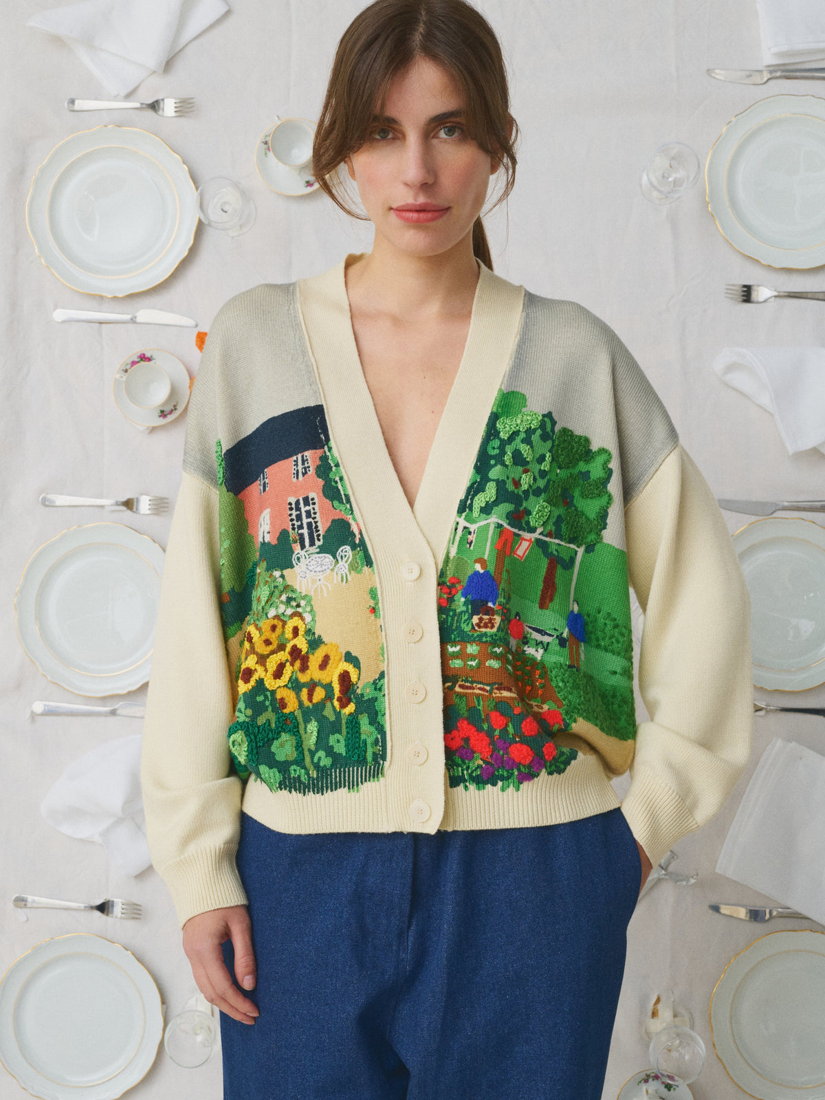 Cardigan Bella - The Garden