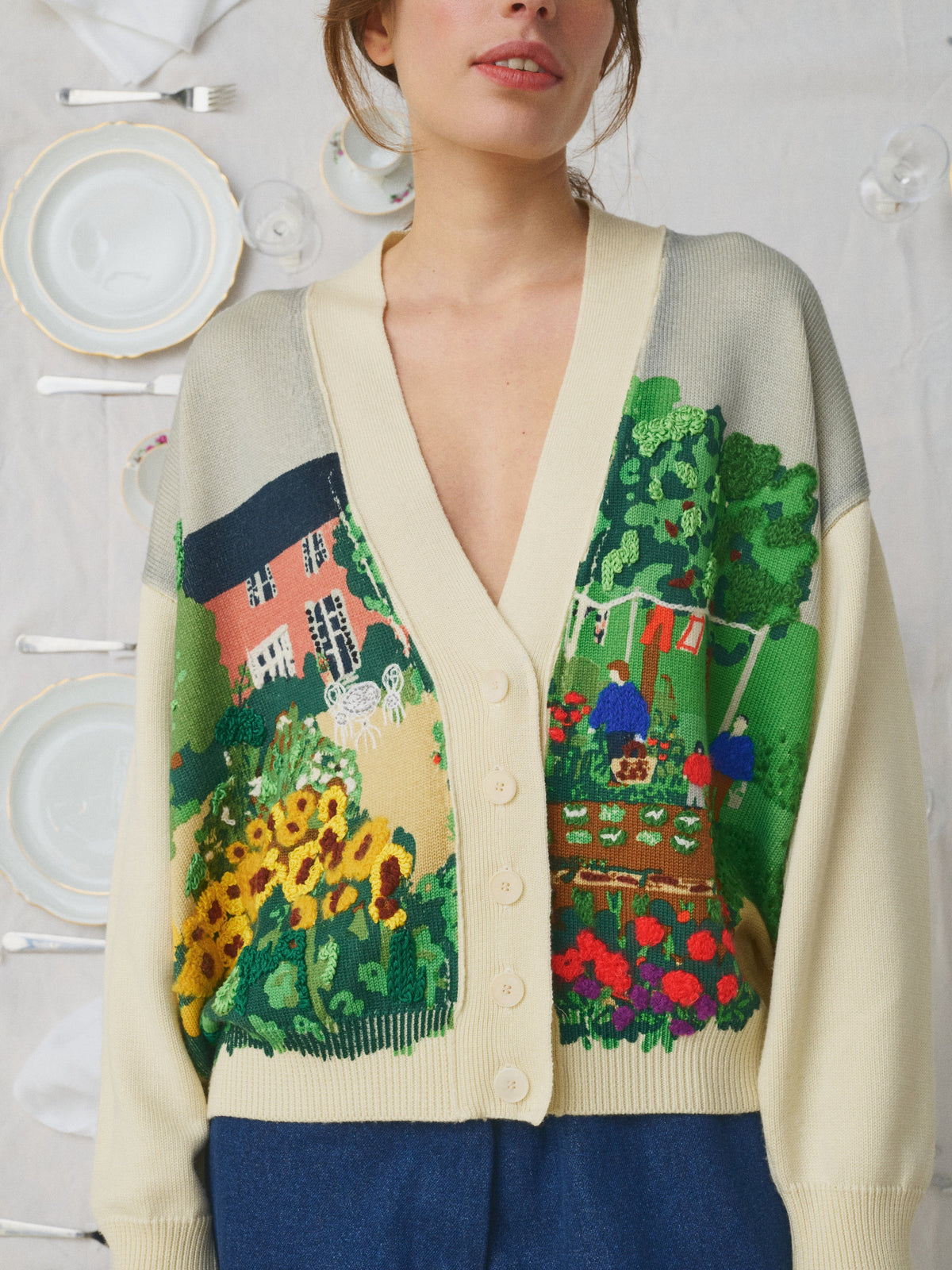 Cardigan Bella - The Garden