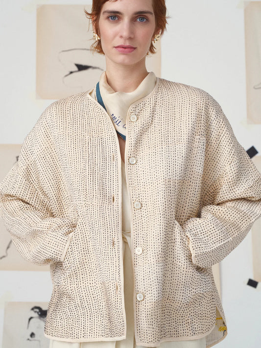 The Diti Jacket - Beige