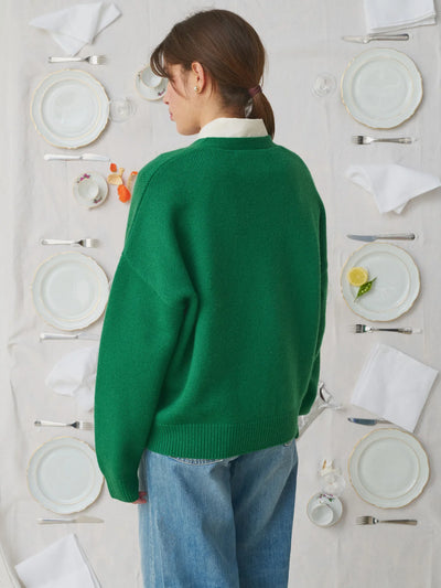 Cardigan Bella - The Garden Green